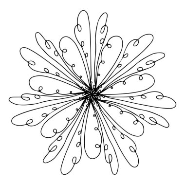 Geleneksel oryantal desenli yuvarlak süs. Yuvarlak motif Mandala. Kart tasarımı için izole dekoratif unsur, tişört izi, seramik fayans