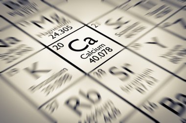 Kalsiyum kimyasal Element üzerinde odaklanmak