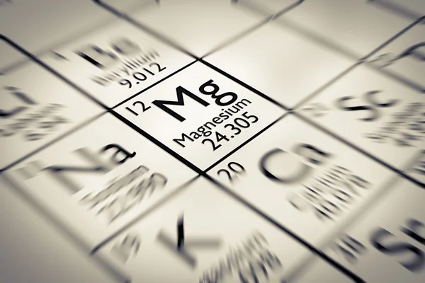 Magnezyum kimyasal Element üzerinde odaklanmak