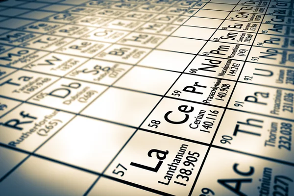 Rare earth elements — Stock Photo, Image