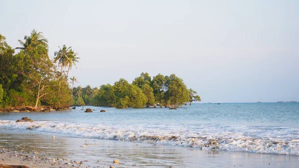 Peucang Adası, özellikle yüzmek için Java 'nın en güzel plajlarına sahiptir. Kum beyaz ve pürüzsüz.