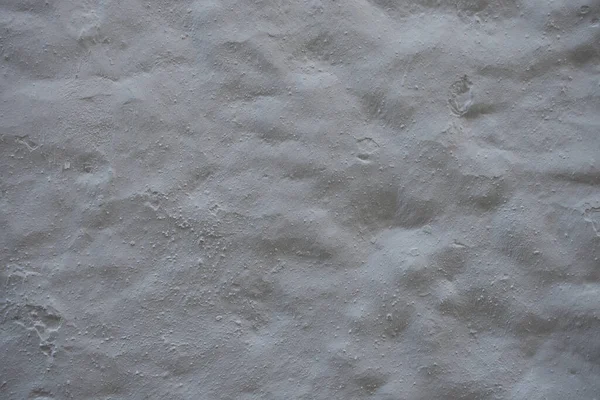 Cement Vagy Beton Felületének Textúrája Durva Fehér Dombormű Stukkó Fal — Stock Fotó