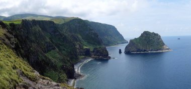 Alem Körfezi Bakış Açısı, Flores Adası, Azores - Portekiz