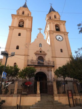 Meryem Ana 'nın Kilisesi, Orgiva, Alpujarra, Sierra Nevada, Granada, Endülüs - İspanya