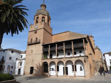 Santa Maria Kilisesi Belediye Başkanı Ronda, Malaga, Endülüs - İspanya