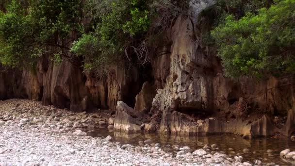 Stora natur i bergen på Mallorca — Stockvideo