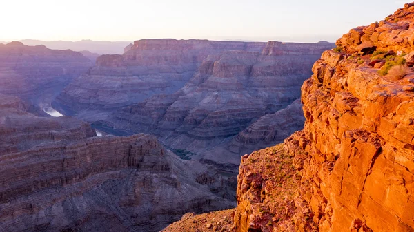 Panoraamanäkymät Grand Canyon Arizona — kuvapankkivalokuva