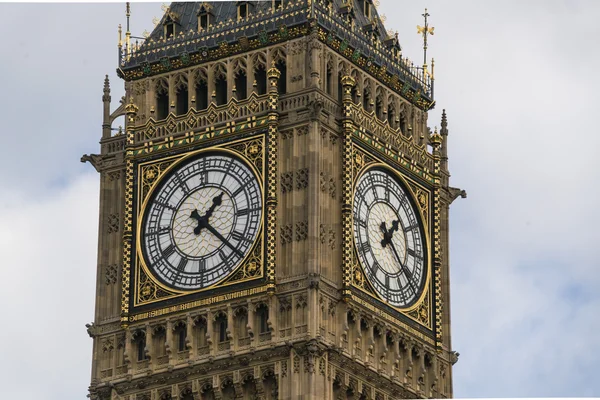 Queen Elizabeth Tower Big Ben London en el Parlamento — Foto de Stock