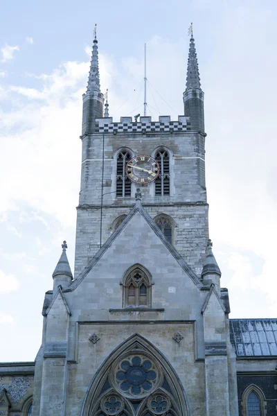 Catedral de Southwark Londres de dia — Fotografia de Stock