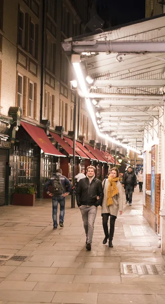 Theatre District in London SOHO LONDON, ENGLAND - FEBRUARY 22, 2016 — Stock Photo, Image