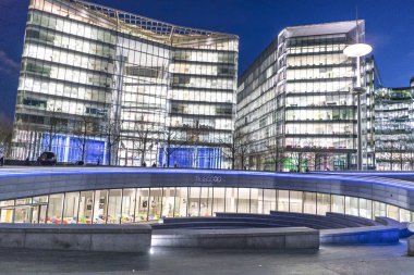  Modern daha Londra Riverside alanı - Londra/İngiltere 23 Şubat 2016