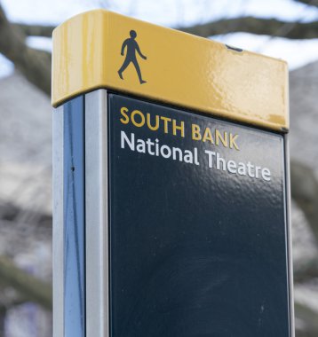 Ulusal Tiyatro South Bank London Londra, İngiltere - Şubat