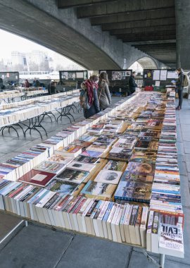 İkinci el kitaplar - Güney Londra, İngiltere Merkez Bankası satışa sokak - 