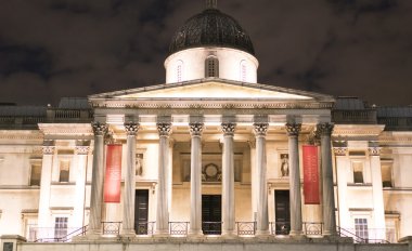  National Gallery Trafalgar Square Londra - 22 Şubat 2016