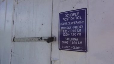 Ochopee post office