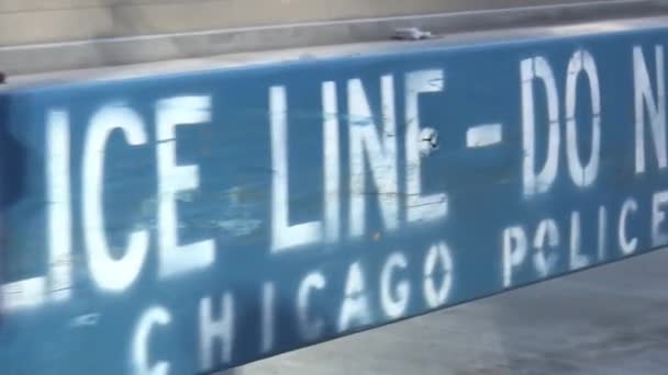 Ligne de police ne franchissent pas 