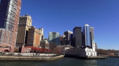 Battery Park ve mali bölge Manhattan
