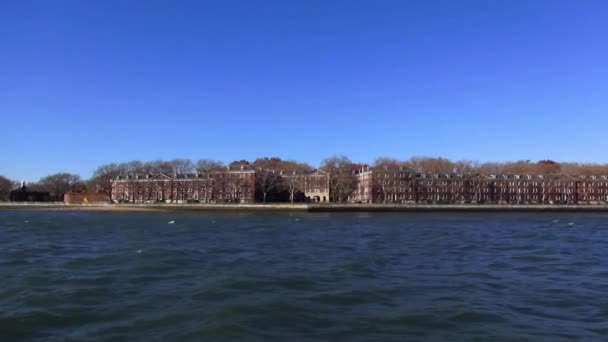 Ellis Island, New York — Stockvideo