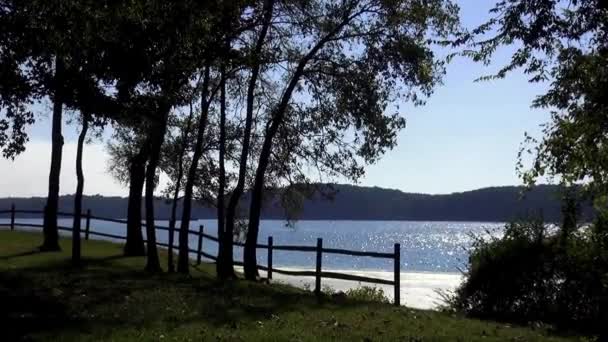Prachtig uitzicht op de Tennessee River — Stockvideo