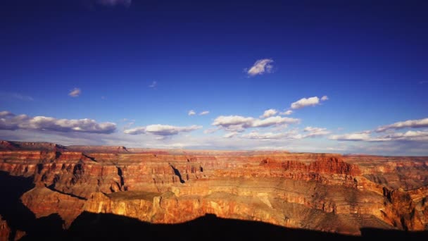 Büyük Kanyon derin mavi gökyüzü - Las Vegas, Nevada/ABD altında — Stok video