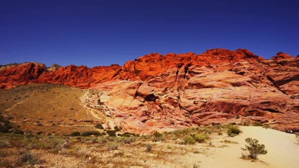 Impresionante Red Rock Canyon Nevada - LAS VEGAS, NEVADA / Estados Unidos — Vídeos de Stock
