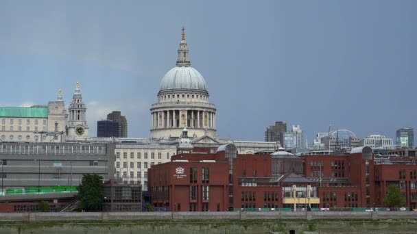 St. Pauls Cathedral Londýn — Stock video