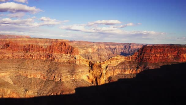 Grand Canyon på en solig dag - Las Vegas, Nevada/Usa — Stockvideo