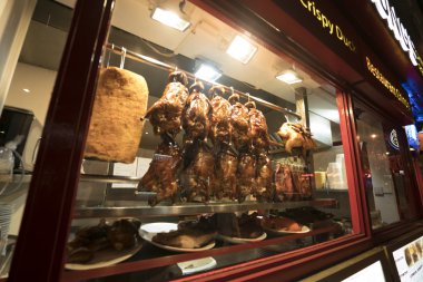 Çin restoranı Londra Chinatown Londra, İngiltere - 22 Şubat 2016