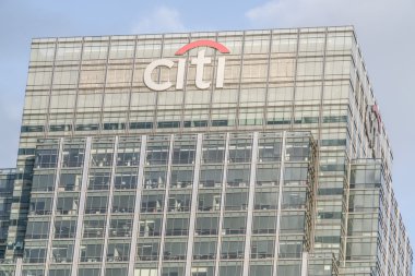 Citi bina citibank, Canary Wharf - Londra/İngiltere 23 Şubat 2016