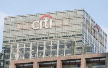 Citi bina citibank, Canary Wharf - Londra/İngiltere 23 Şubat 2016