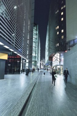  Güzel Modern daha Londra Riverside alanı - Londra/İngiltere 23 Şubat 2016