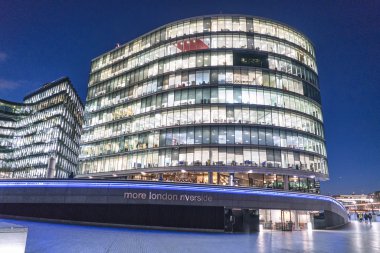  Modern daha Londra Riverside alanı - Londra/İngiltere 23 Şubat 2016