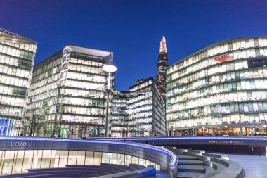  Modern daha Londra Riverside alanı - Londra/İngiltere 23 Şubat 2016