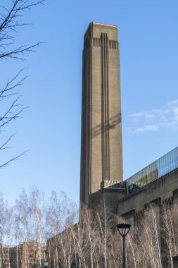 Tate Modern - Tate Galerisi Modern Sanat Londra, İngiltere - Febru