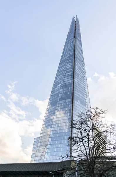 Skårbygningen - den høyeste bygningen i Europa - LONDON / ENGLAND FEBRUARY 23, 2016 – stockfoto