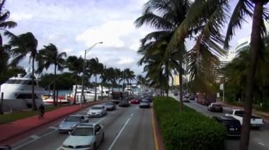 Miami Beach sokak görünümü