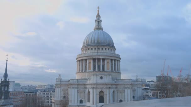 St. Pauls Kathedrale von London — Stockvideo