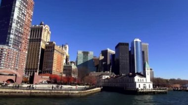 Battery Park ve mali bölge Manhattan