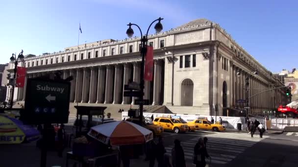 Estados Unidos Correios Manhattan Nova York — Vídeo de Stock