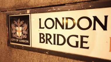 İşareti Londra Köprüsü - Londra, İngiltere
