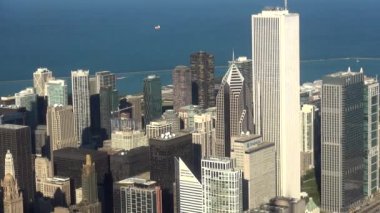 Shot - Chicago şehir yaz hava Chicago, Illinois/ABD