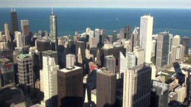 Shot - Chicago şehir yaz hava Chicago, Illinois/ABD