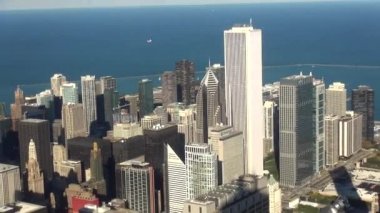 Shot - Chicago şehir yaz hava Chicago, Illinois/ABD