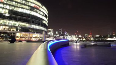 Queens yürüyüş ve fantastik Londra manzarası gece - Londra, İngiltere