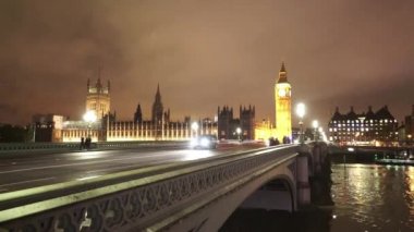 Londra Westminster Bridge ve Big Ben - Londra, İngiltere