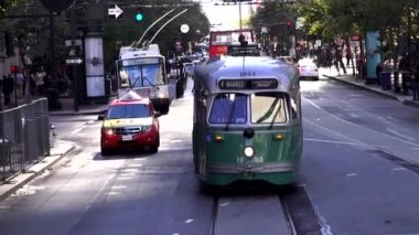 San Francisco - San Francisco eski metro tren