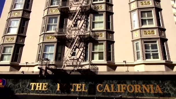 San Francisco - San Francisco binada — Stok video