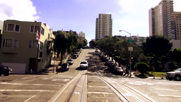 Las calles de San Francisco - SAN FRANCISCO — Vídeo de stock