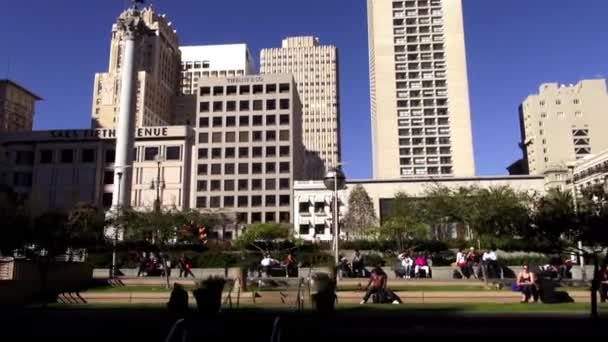 San Francisco ulicy scena - San Francisco — Wideo stockowe