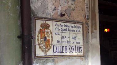 Calle D San Luis New Orleans New Orleans, Louisiana ABD kayıt